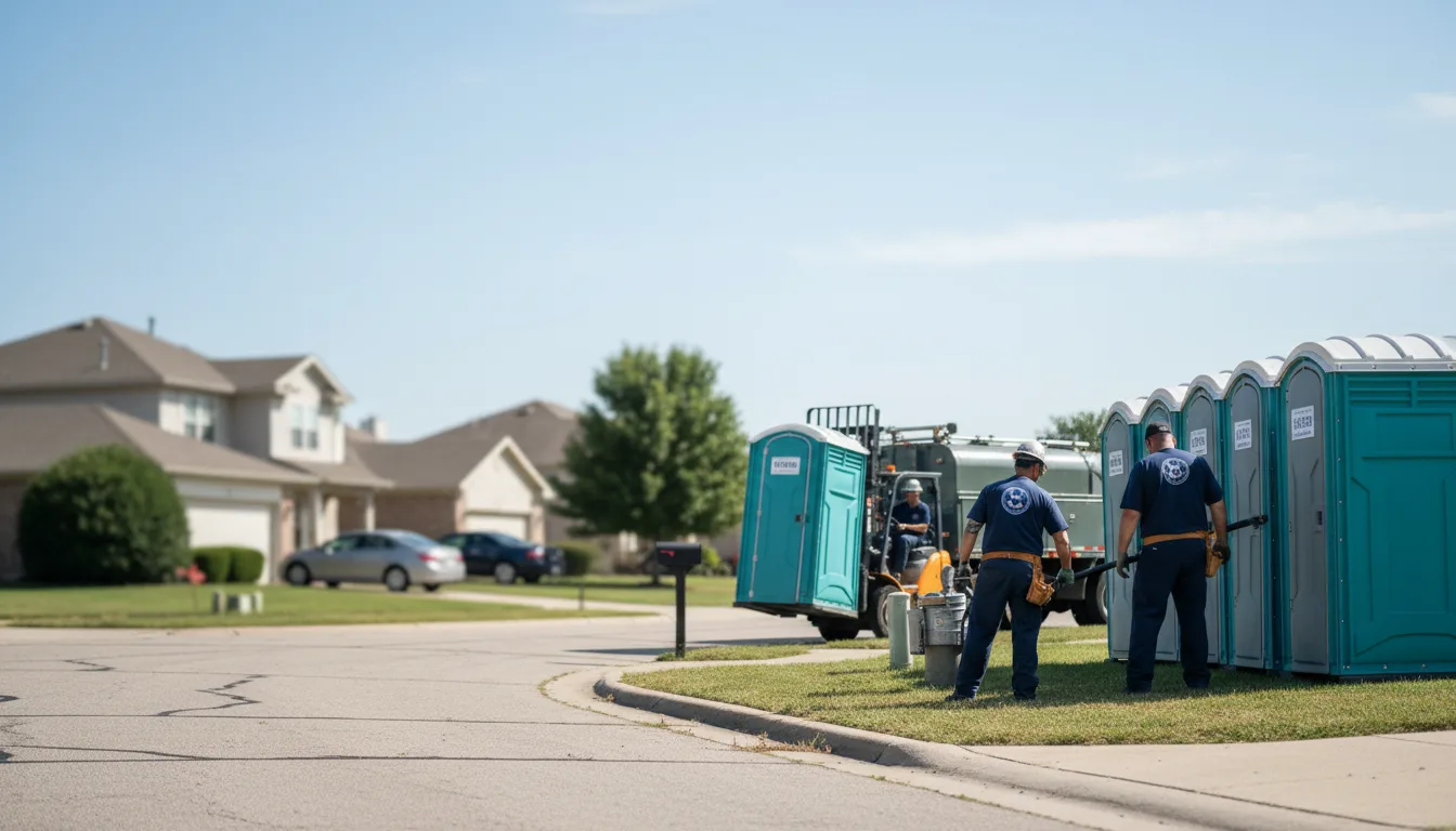 Porta Potty Rental in Powell, OH near me
